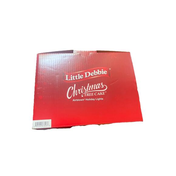 Little Debbie Viral Inflatable Lighted 4.5 Ft Christmas Tree In White Vanilla - Picture 4 of 10